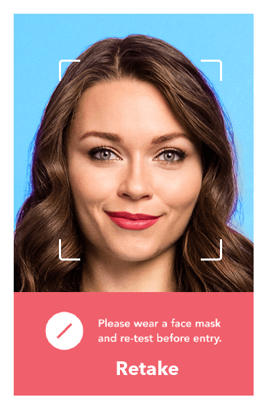 Greet individual instantly with facial and mask detection Greet individual instantly with facial and mask detection