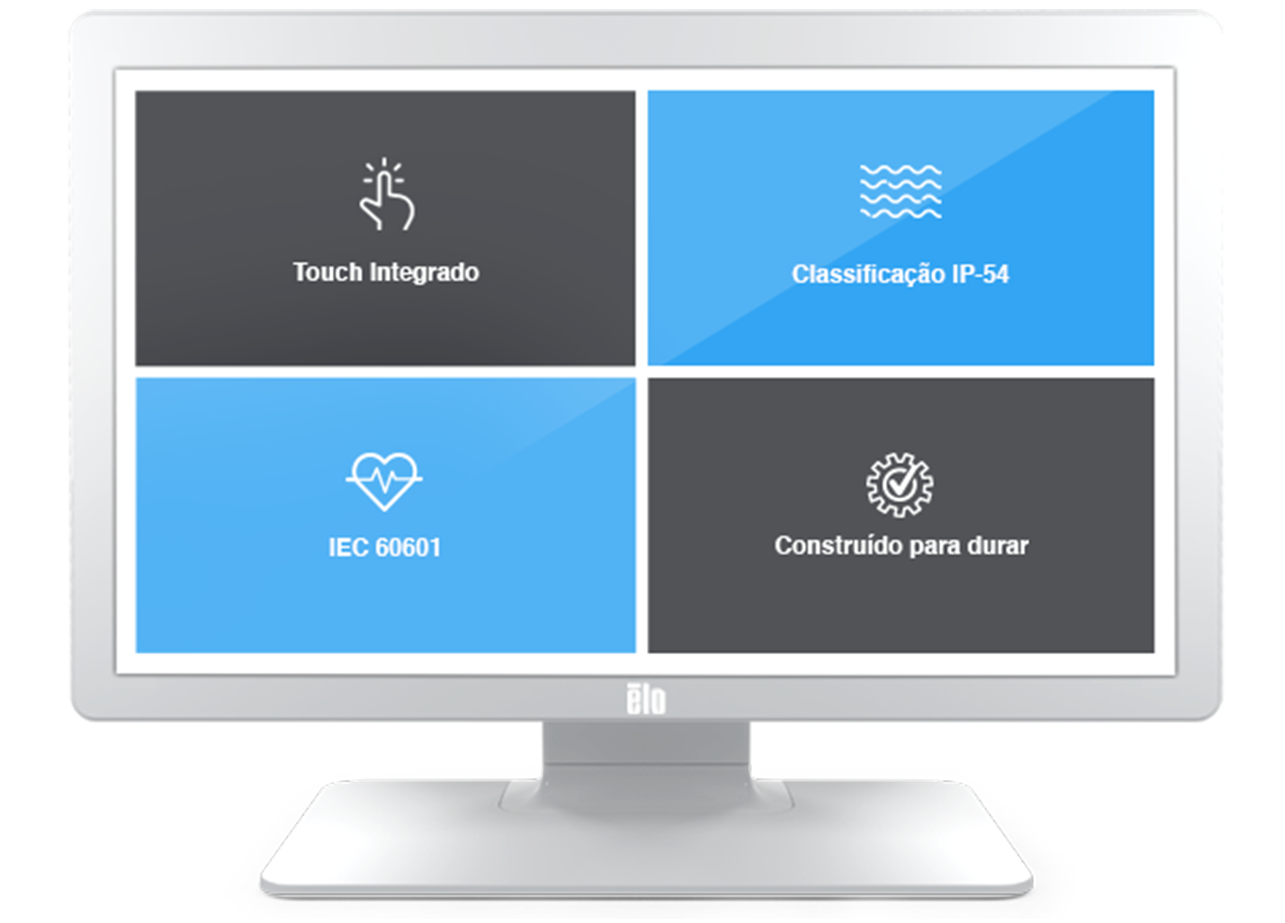 Touchmonitors de nível médico Touchmonitors de nível médico